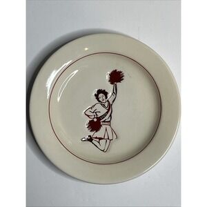Vintage 2008 Williams-Sonoma Football Snack or Dessert Plate 7"